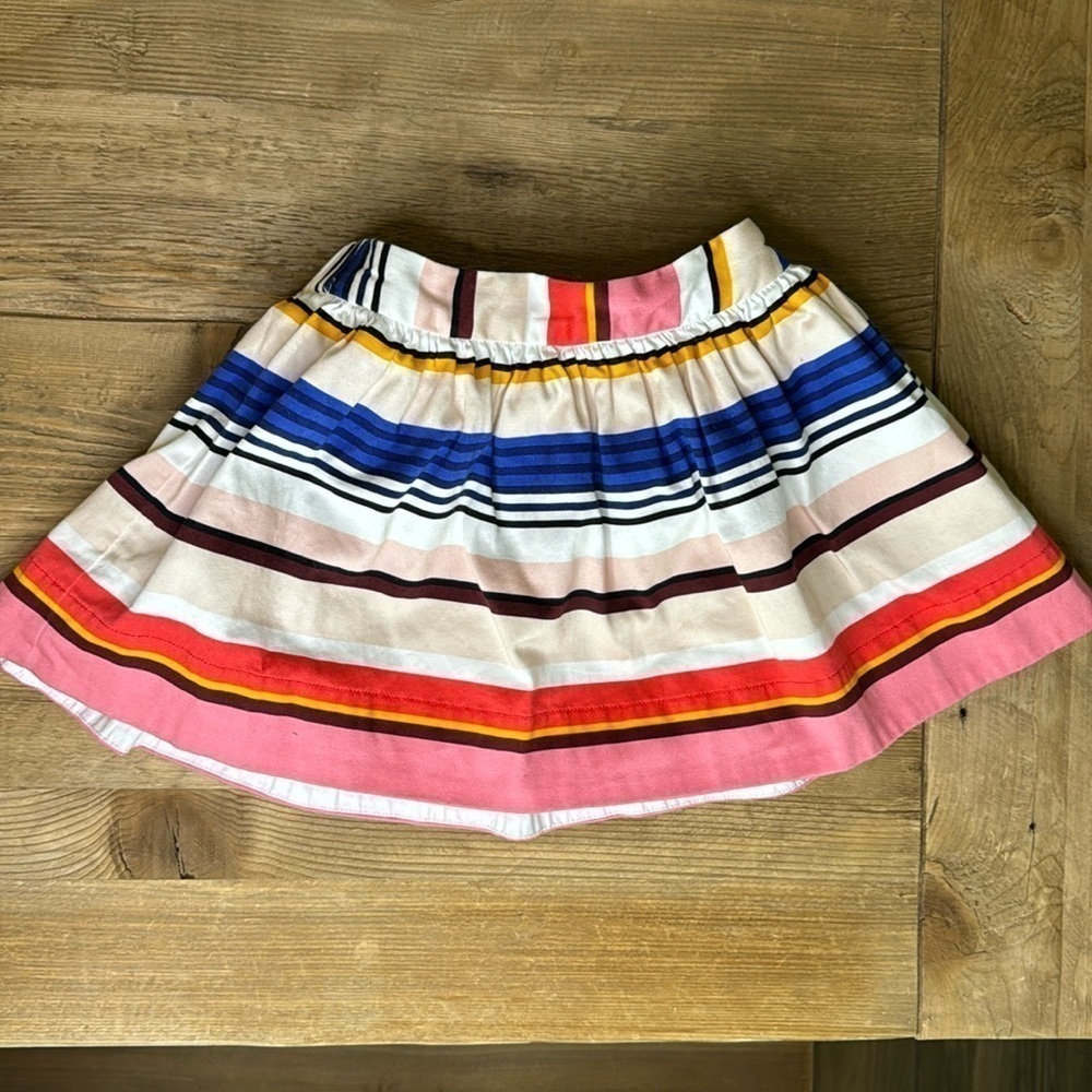 Kate Spade ♠️ Girls Striped Skirt. Lined. Size 4